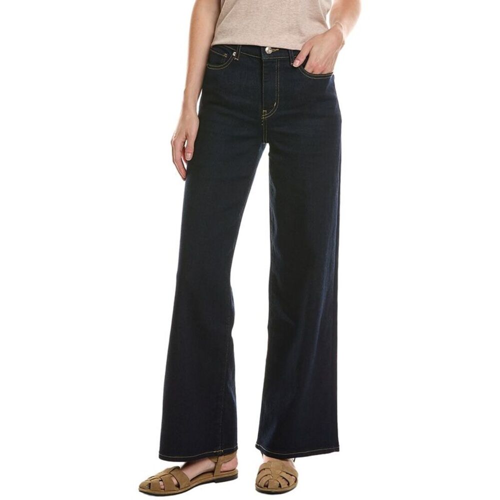 Frame Denim Womens Frame Le Slim Palazzo Stargirl Jean